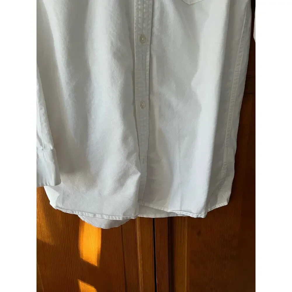 Gap Kids/Boy's Oxford Uniform Button Down Shirt Long Sleeve White Size XXL